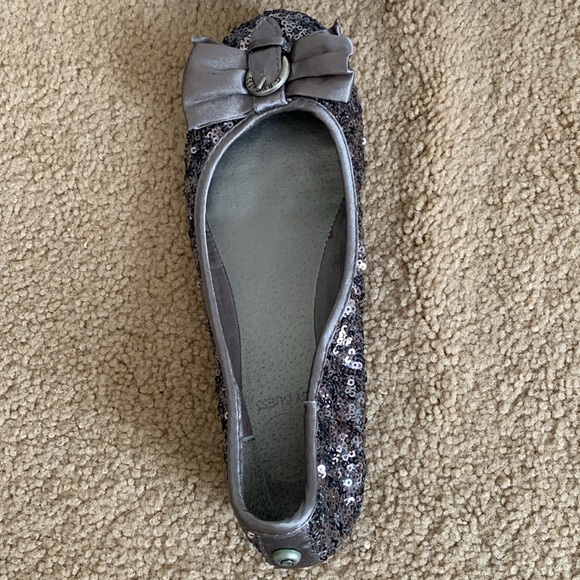 Guess silver sequin ballet flats - Picture 3 of 5